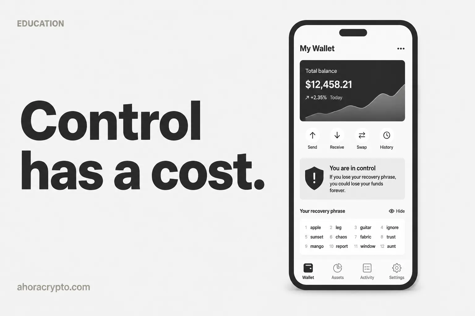 5 riesgos que debes conocer si guardas tus crypto en una wallet