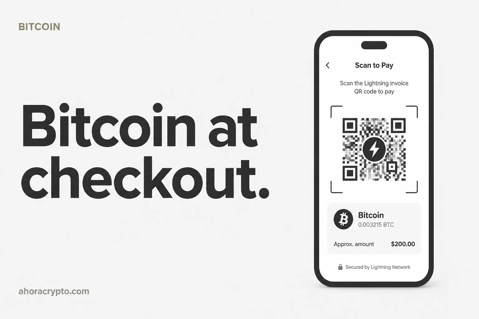 Lightning Network: paying with Bitcoin instantly