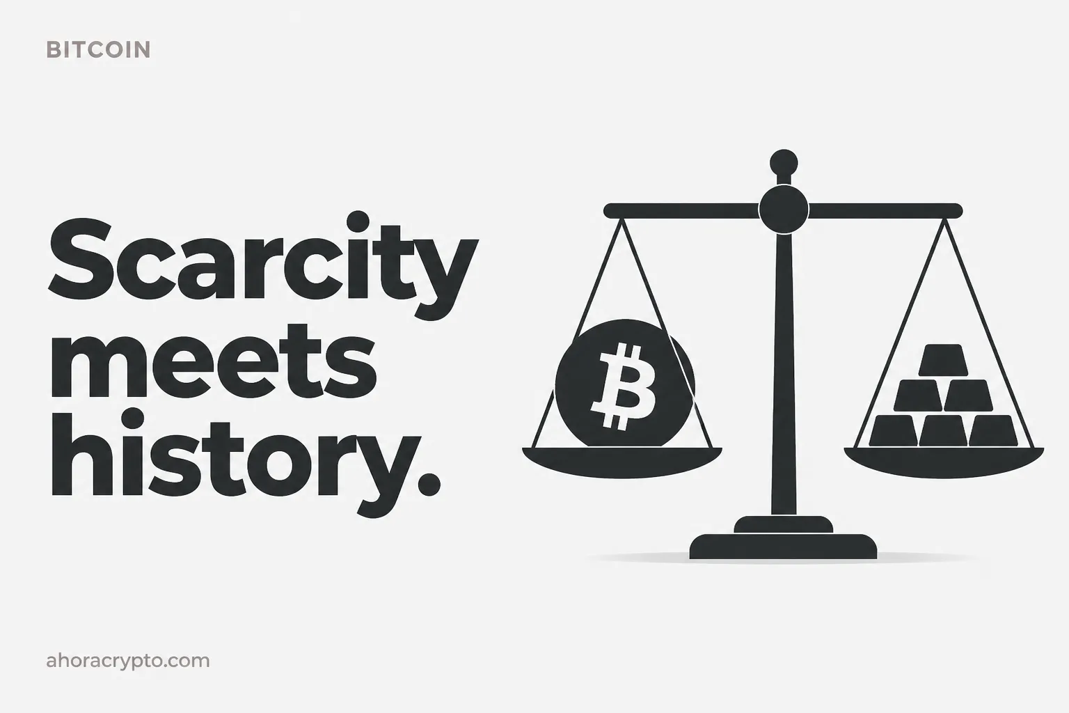 Bitcoin u oro, qué guarda mejor tu valor