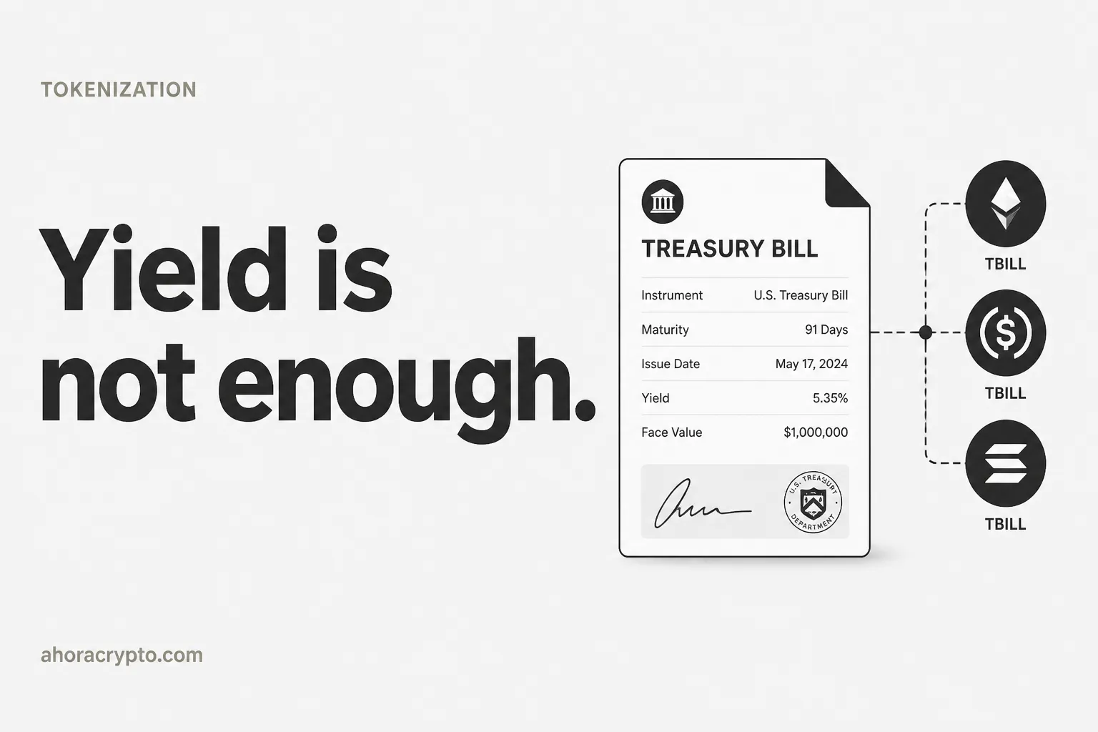 Treasuries tokenizados: qué separa a Ondo, Hashnote, Backed y BUIDL